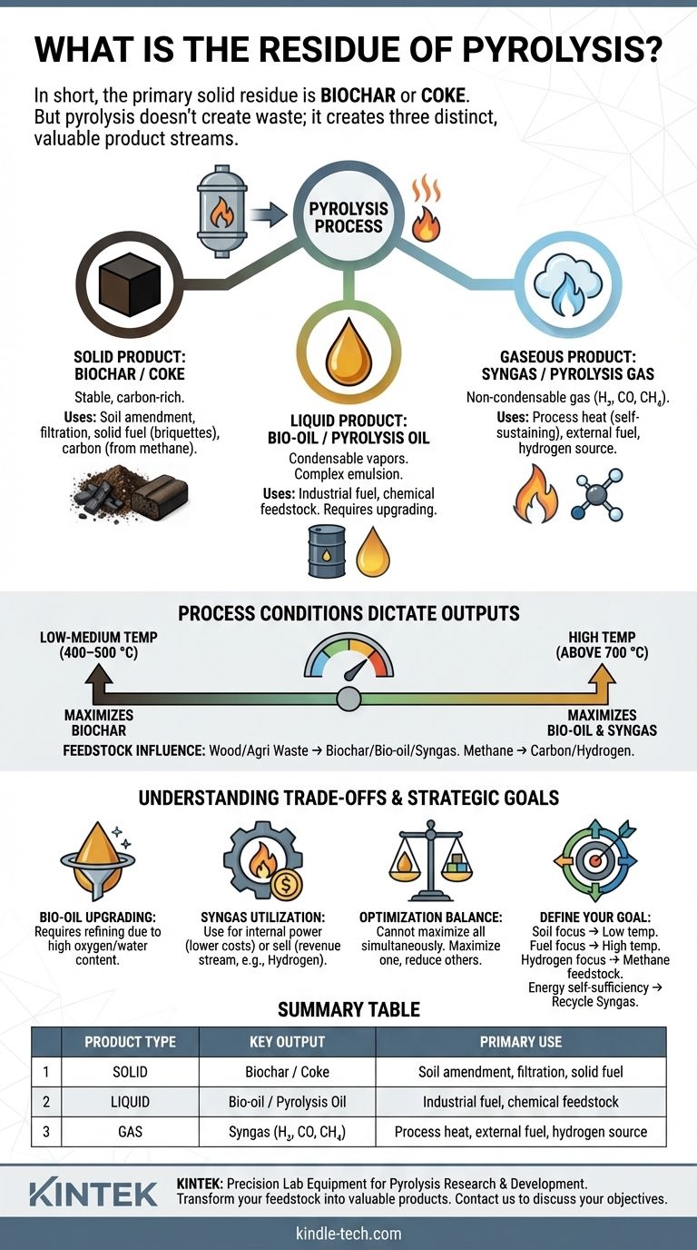What is the residue of pyrolysis? Turn Waste into Valuable Biochar, Bio-oil, and Syngas Visual Guide