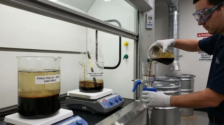 ما هي مخاطر زيت الانحلال الحراري؟ إدارة مخاطر وقود غير مستقر