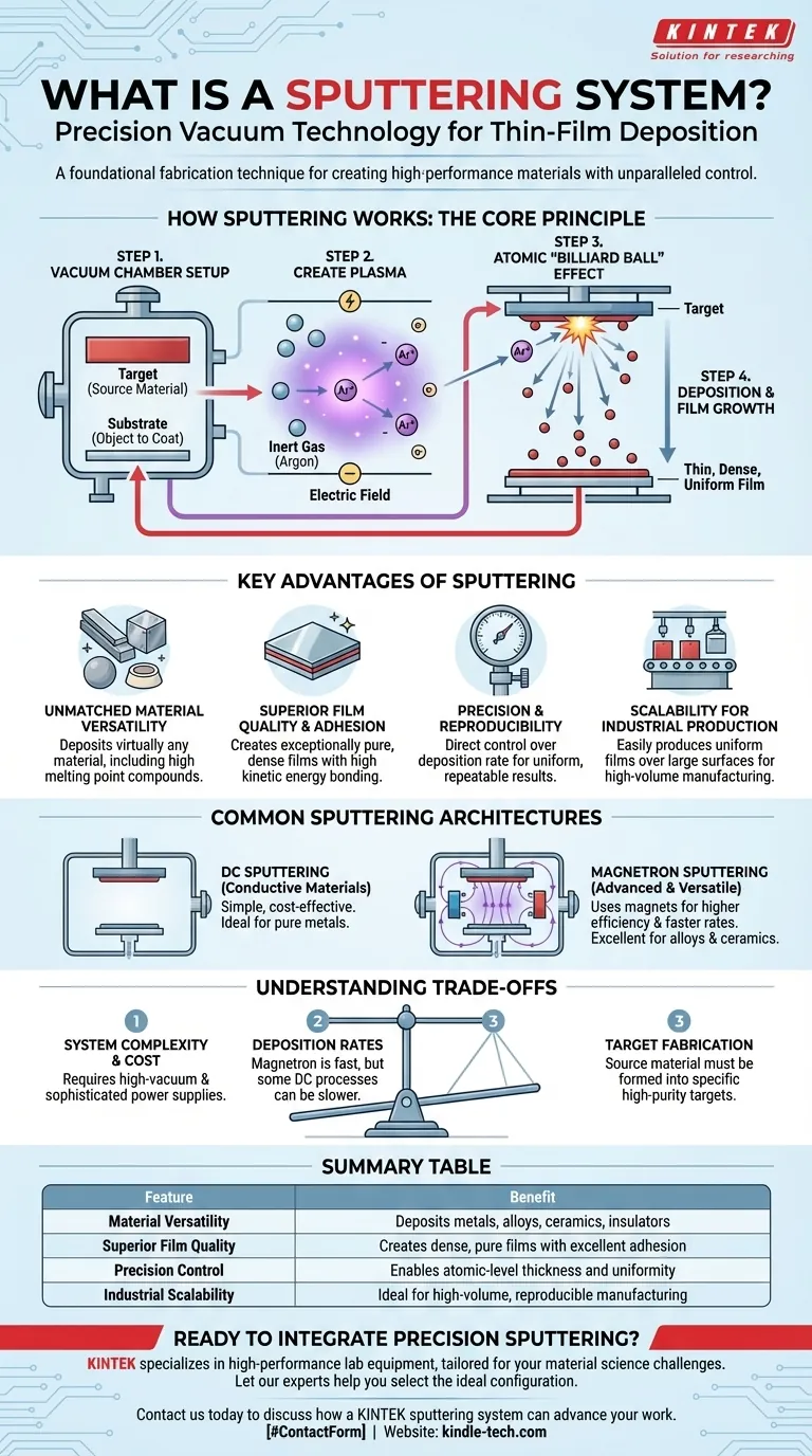 スパッタリングシステムとは？研究室で比類のない薄膜成膜を実現 ビジュアルガイド