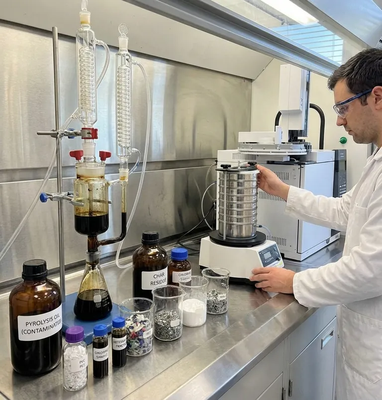 ما هي الملوثات الموجودة في زيت الانحلال الحراري للبلاستيك؟ إدارة الشوائب لتحقيق النجاح التجاري