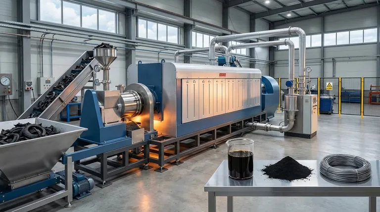 고무 열분해 공정이란 무엇인가요? 폐고무를 귀중한 자원으로 전환하는 단계별 가이드