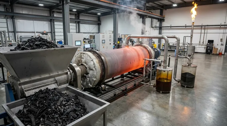 Quelle est la température de pyrolyse du caoutchouc ? Contrôlez le processus pour maximiser votre rendement