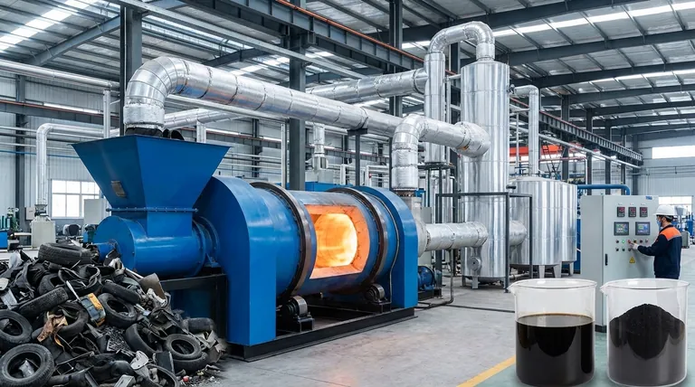 ¿Cuál es el proceso de pirólisis del caucho? Una guía paso a paso para convertir residuos en combustible