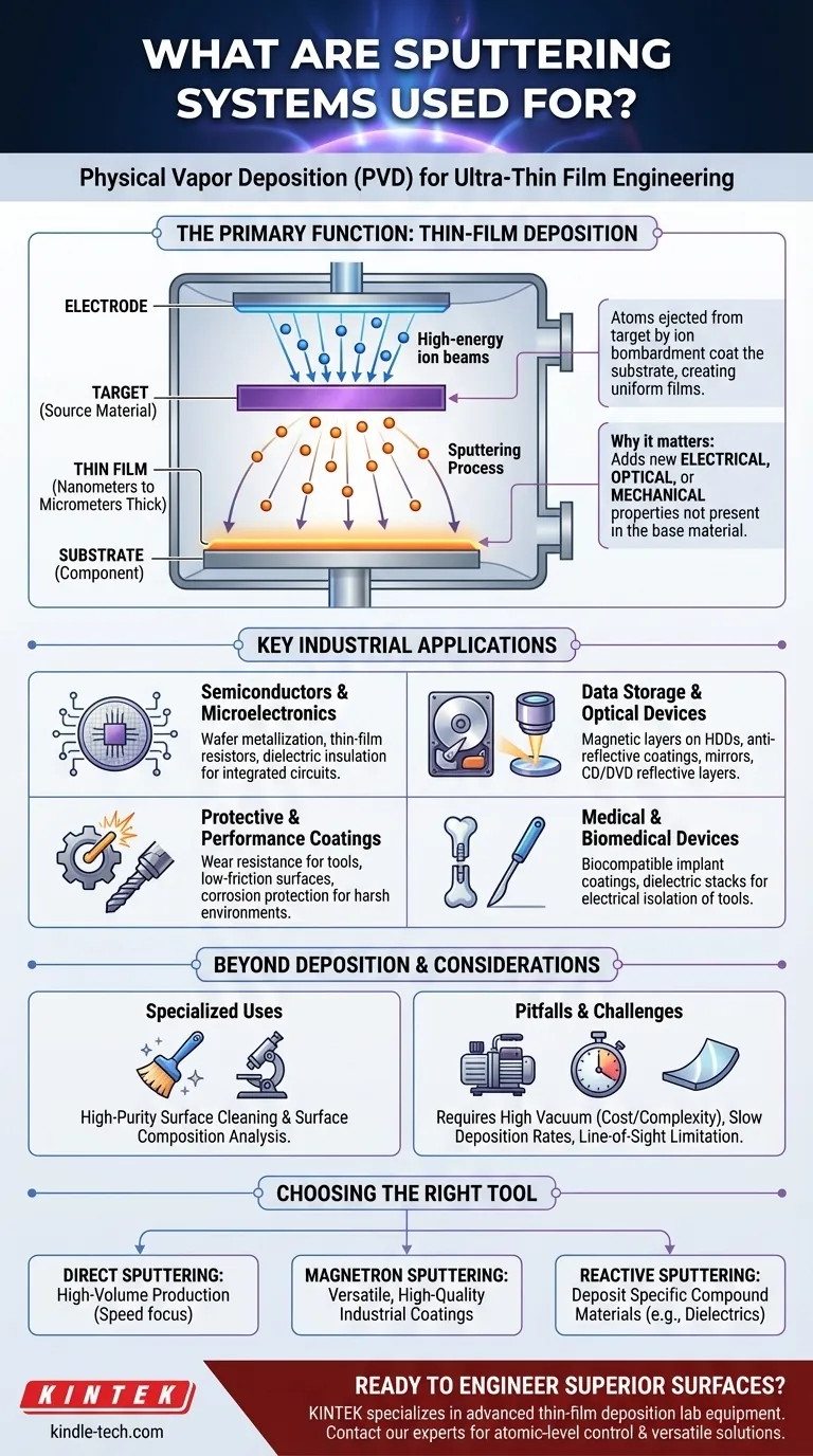 スパッタリングシステムは何に使用されますか？高度な薄膜成膜ガイド ビジュアルガイド