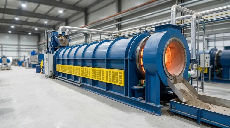 Como funciona um forno rotativo? Desbloqueie o processamento térmico contínuo e de alto volume