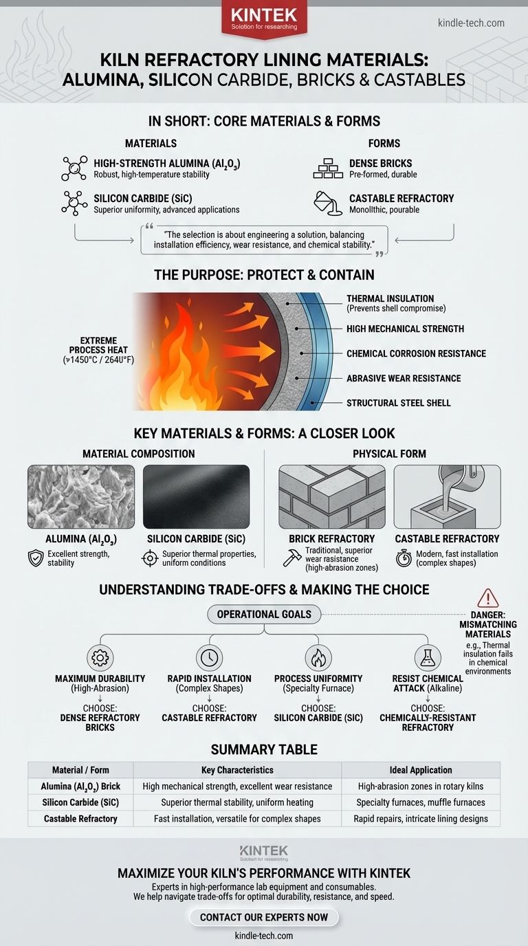 Quali sono i materiali utilizzati nel rivestimento refrattario dei forni? Scegli il rivestimento giusto per la massima durata Guida Visiva