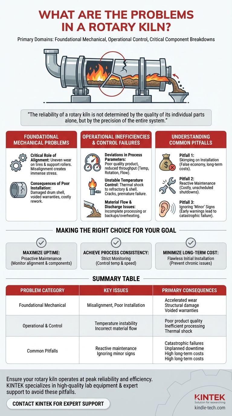 회전 가마의 문제점은 무엇인가요? 값비싼 가동 중단 및 고장을 방지하세요 시각적 가이드