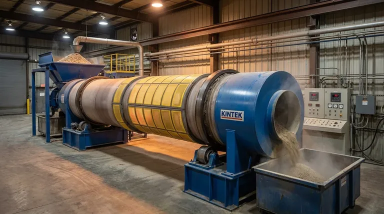 회전 소성로(Rotary Calciner)의 공정은 무엇인가요? 벌크 고체에 균일한 열처리를 달성하는 방법