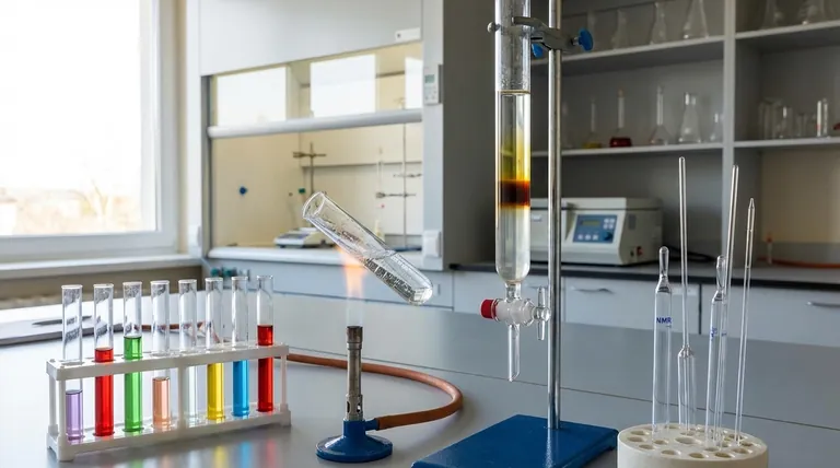 ما هي الأنابيب الزجاجية المستخدمة في مختبر الكيمياء؟ أدوات أساسية لتجارب آمنة ودقيقة