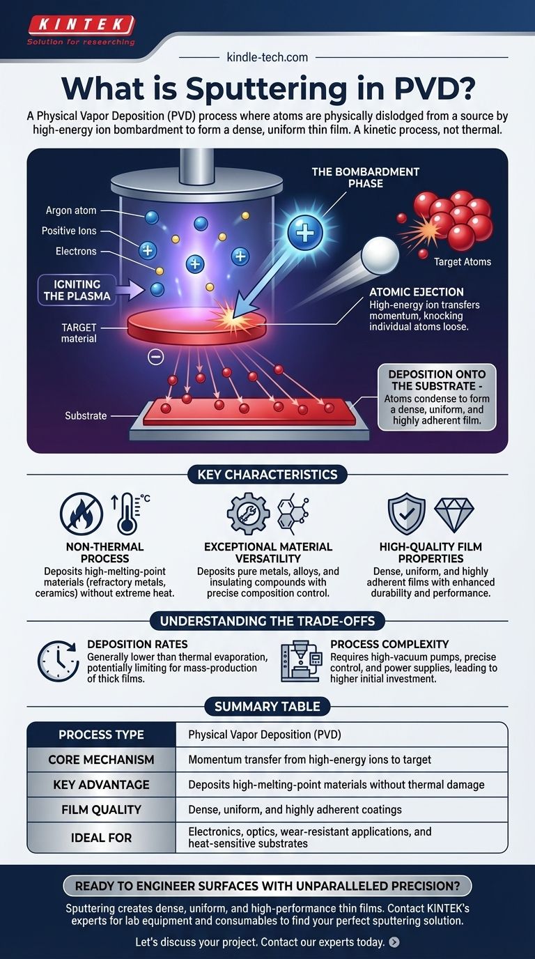 What is sputtering in PVD? A Kinetic Process for Superior Thin Film Deposition Visual Guide