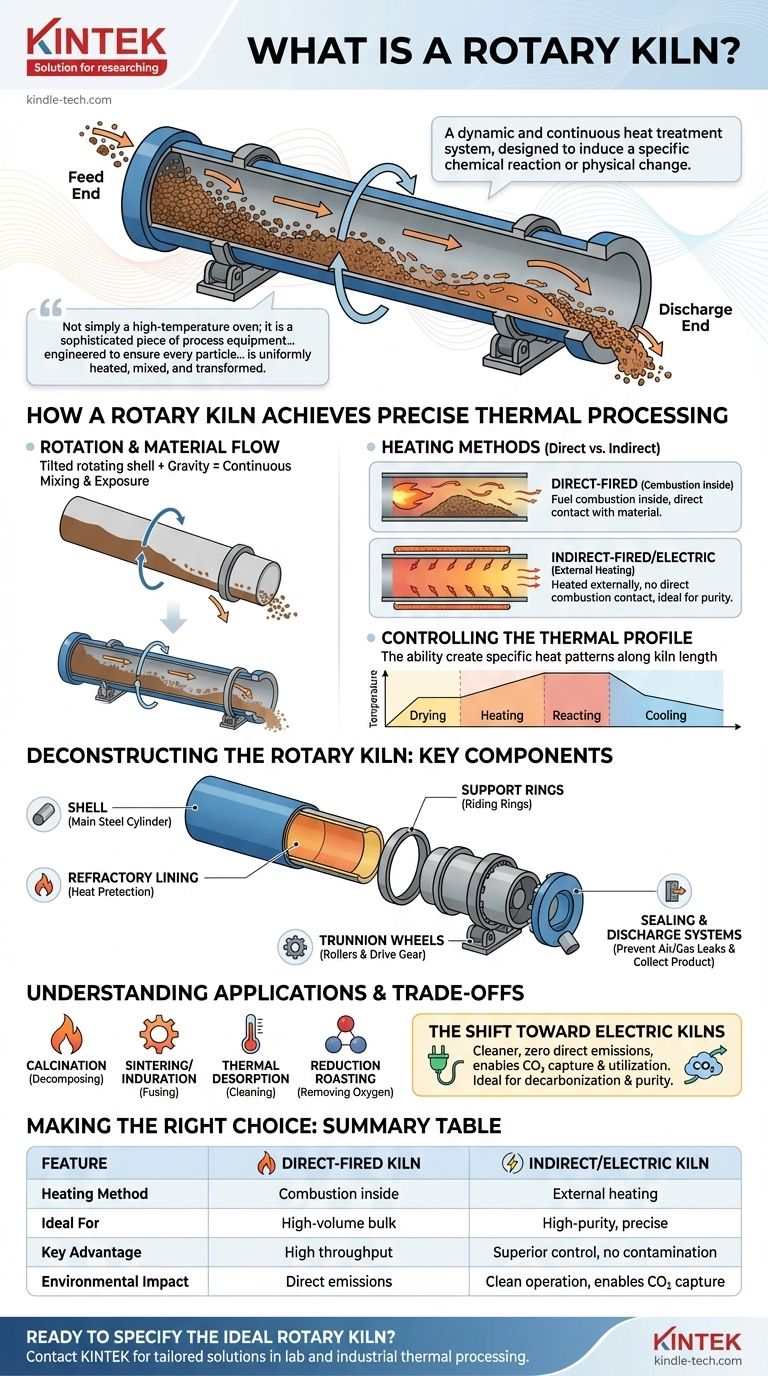 What is a rotary kiln? A Guide to High-Temperature Material Processing Visual Guide