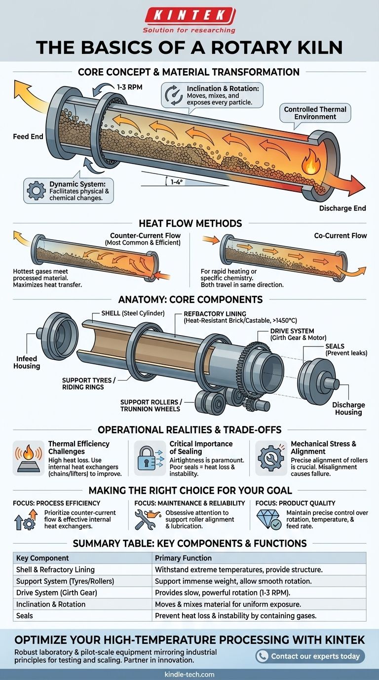 ما هي أساسيات الفرن الدوار؟ دليل لمعالجة المواد على النطاق الصناعي دليل مرئي