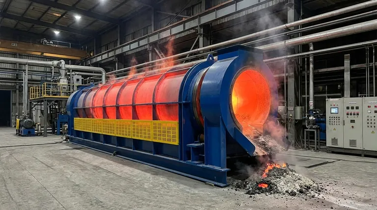 ¿Cuál es el rango de temperatura de un incinerador de horno rotatorio? Optimice la destrucción y eficiencia de residuos