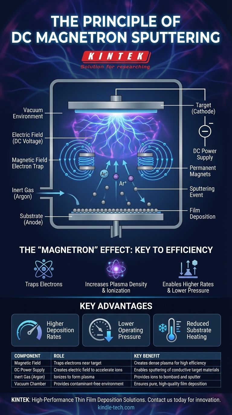 DCマグネトロンスパッタリングの原理とは？高速・高品質な薄膜成膜を実現 ビジュアルガイド