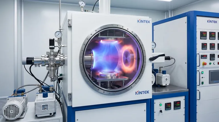 Qual é a temperatura do plasma de pulverização catódica em magnetron? Desvendando a Chave para a Deposição de Filmes Finos em Baixa Temperatura