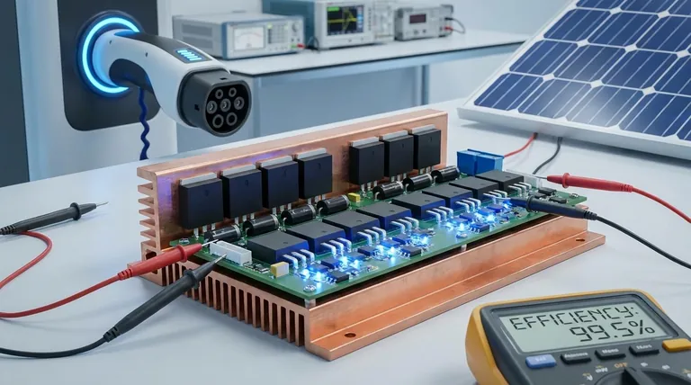 ¿Por qué el carburo de silicio es más eficiente? Desbloquee una mayor densidad de potencia con las propiedades superiores del material de SiC