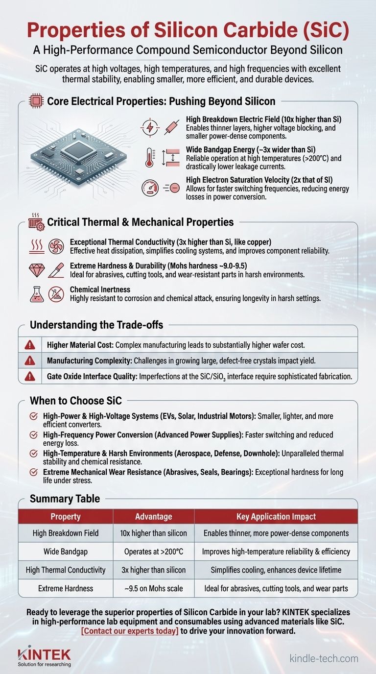 What are the properties of SiC? Unlock High-Temperature, High-Frequency Performance Visual Guide