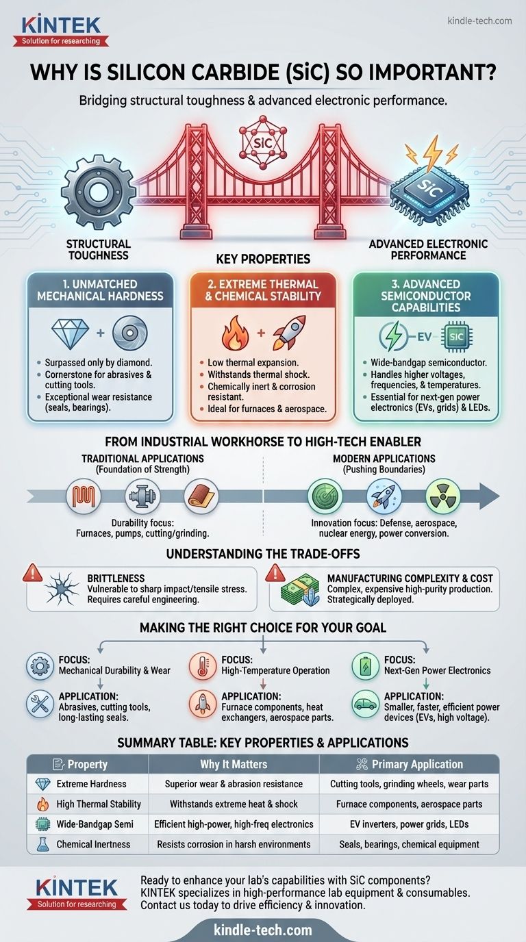 Perché il carburo di silicio è così importante? Sblocca prestazioni superiori in condizioni estreme Guida Visiva