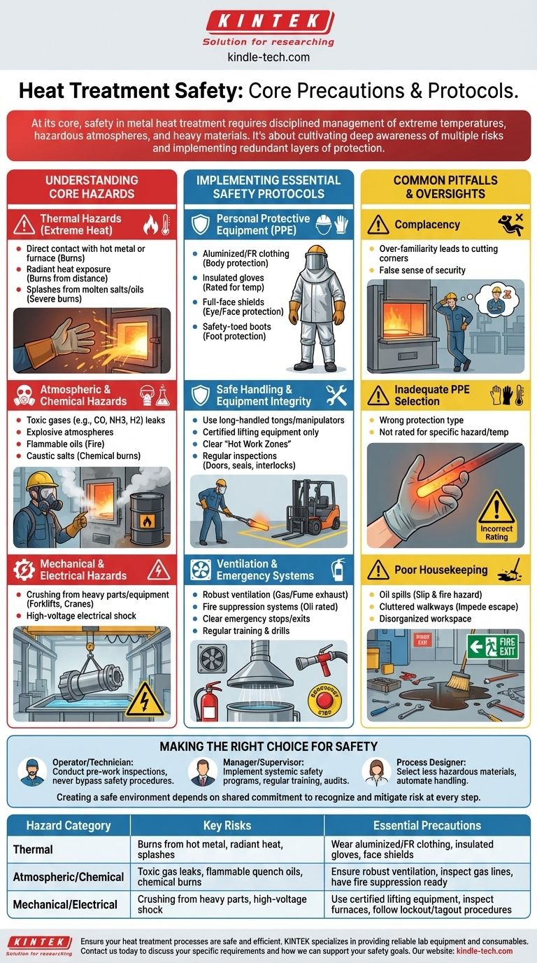 金属の熱処理における安全上の注意点は何ですか？作業員と設備を保護するためのガイド ビジュアルガイド