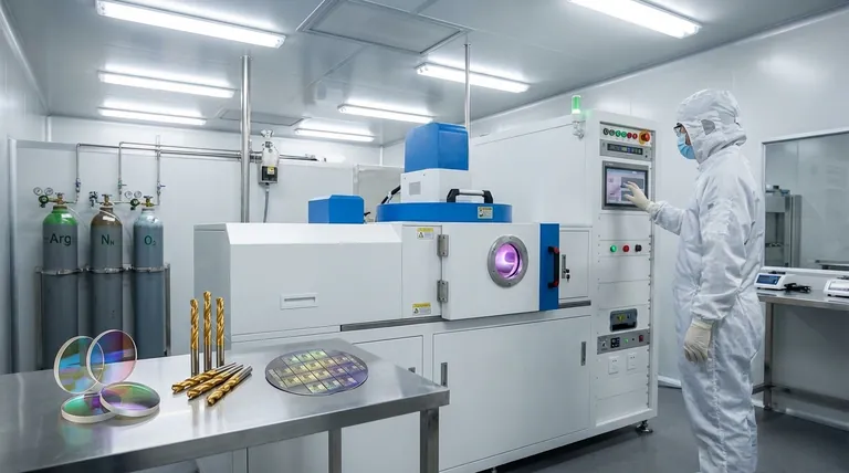 ¿Cuáles son las aplicaciones del sputtering reactivo? Cree películas delgadas de alto rendimiento para óptica, herramientas y electrónica