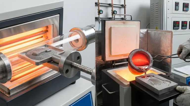 소결과 용융의 차이점은 무엇인가요? 고체 상태 대 액체 상태 공정 안내