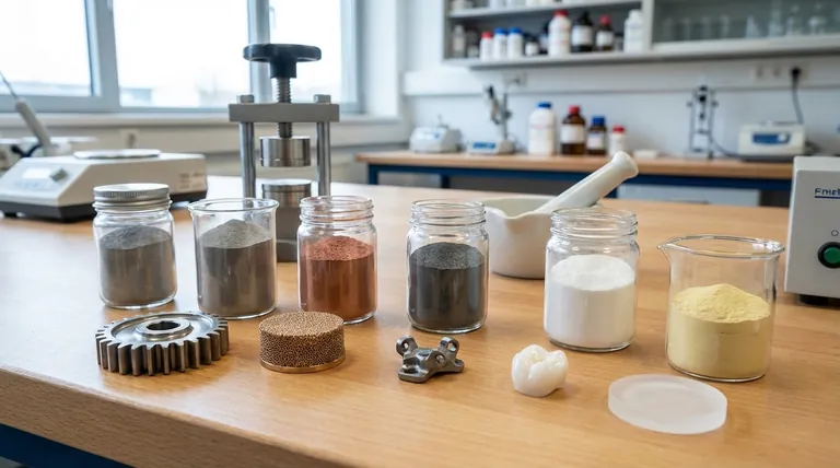 ما هي المواد المستخدمة في عملية التلبيد؟ دليل للمعادن والسيراميك والسبائك المخصصة