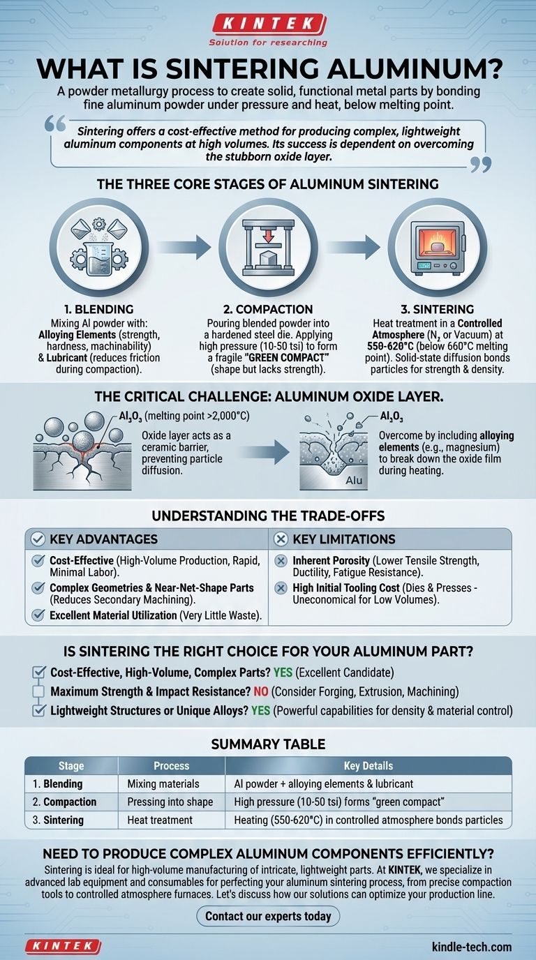 ما هو تلبيد الألومنيوم؟ دليل لتصنيع الأجزاء المعقدة عالية الحجم دليل مرئي