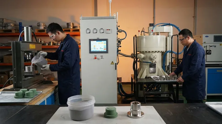 ما الفرق بين التلبيد وتعدين المساحيق؟ التلبيد خطوة أساسية ضمن العملية