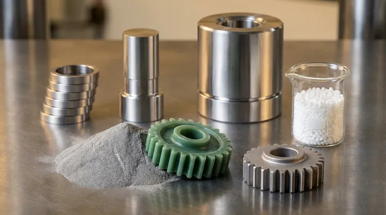 ¿Qué aglutinante se utiliza en la sinterización? Tipos clave para la fabricación de piezas complejas