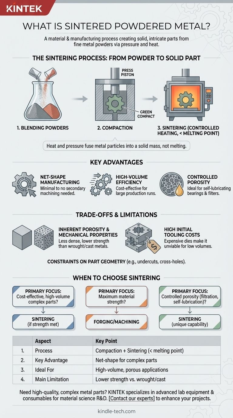 What is sintered powdered metal? A Guide to Net-Shape Metal Parts Visual Guide