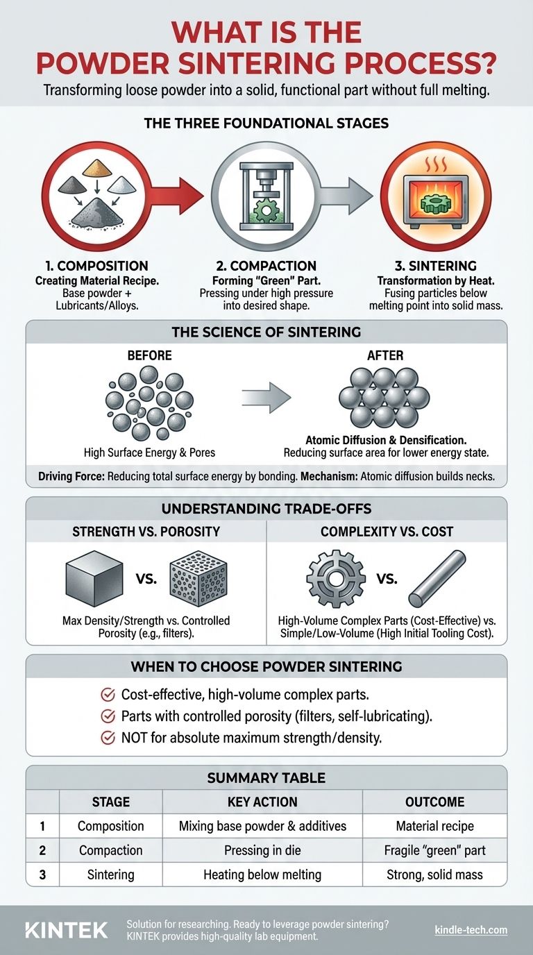 파우더 소결 공정이란 무엇인가? 순형 제조를 위한 가이드 시각적 가이드