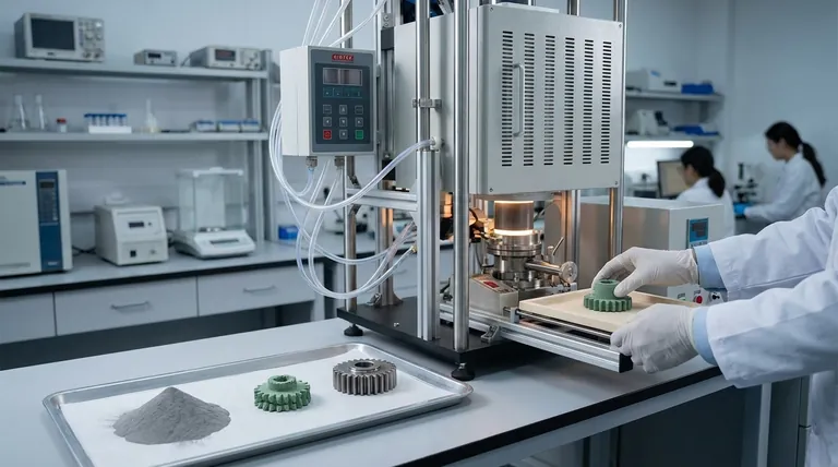 ما هي عملية التلبيد بالضغط؟ دليل لتصنيع المساحيق والسيراميك