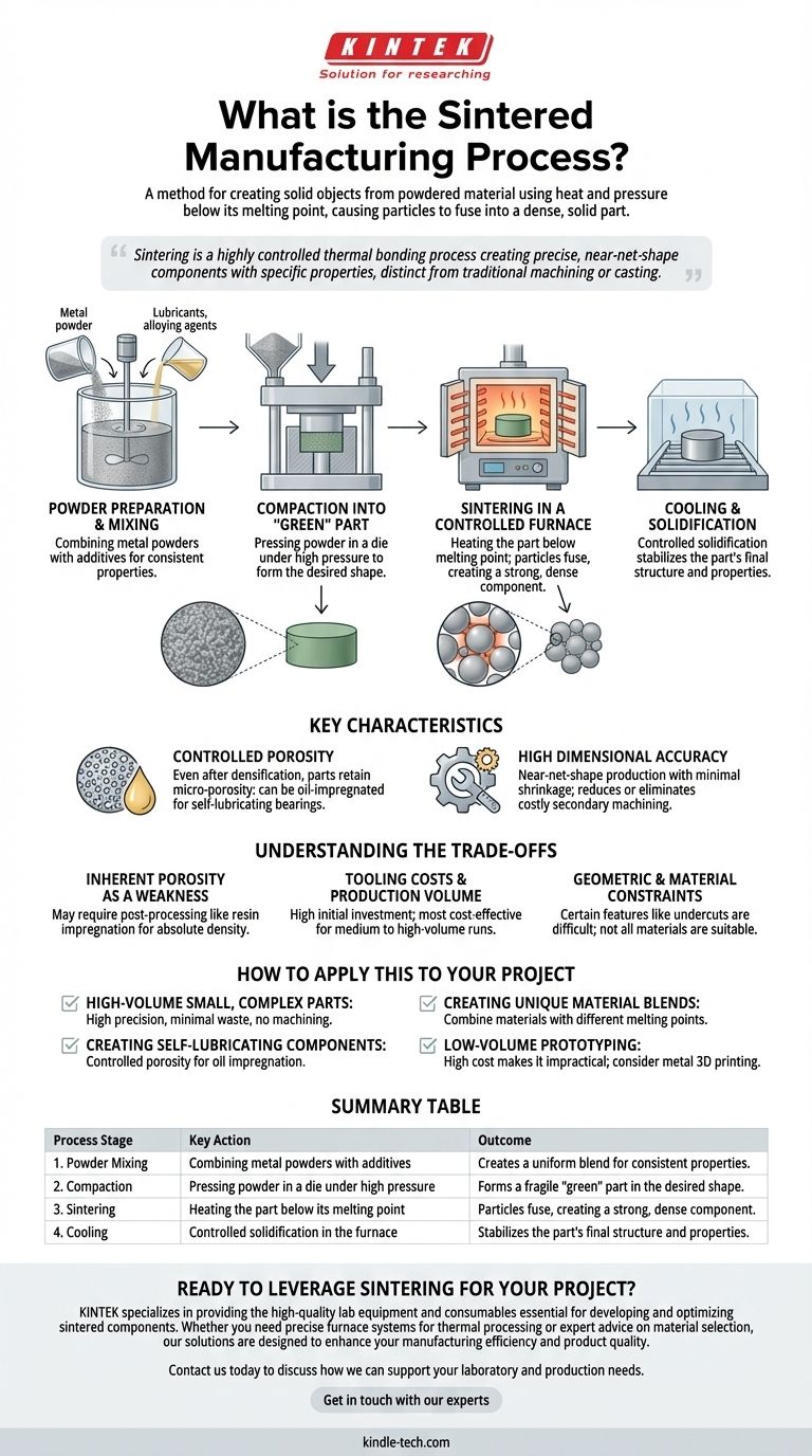 What is the sintered manufacturing process? A Guide to Precision & Efficiency Visual Guide