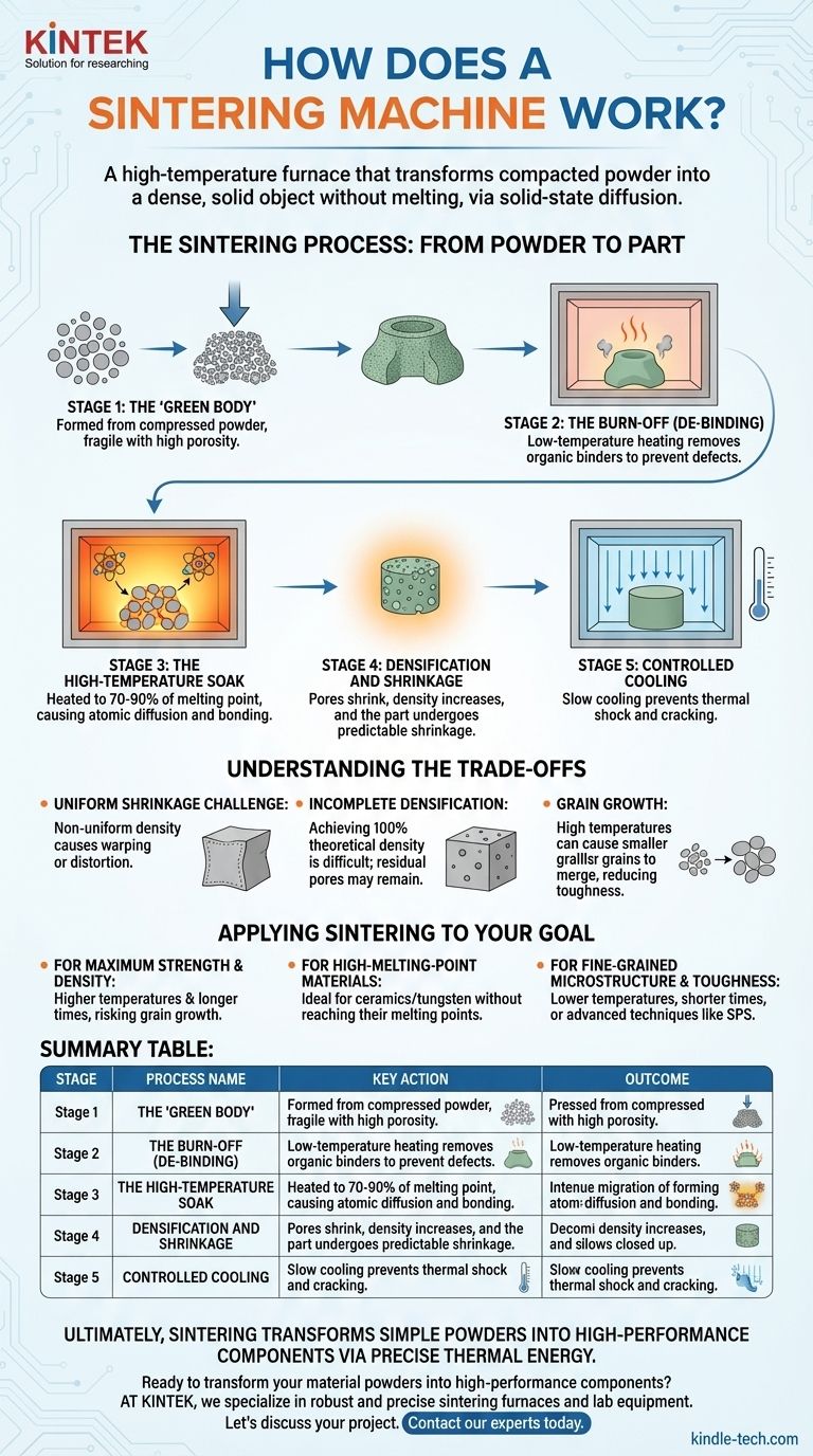 How does a sintering machine work? A Guide to Powder Metallurgy & Ceramic Fabrication Visual Guide