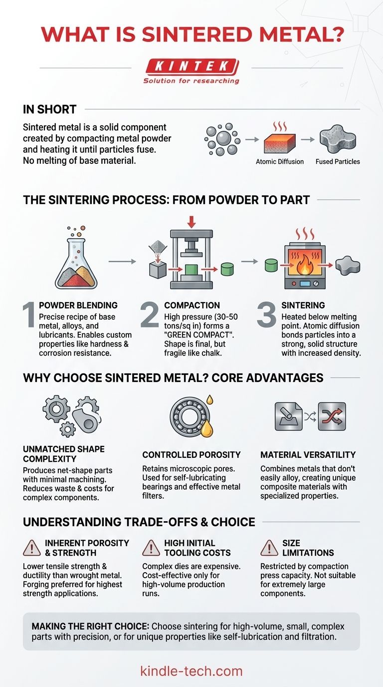 What is sintered metal? A Complete Guide to Its Process and Benefits Visual Guide