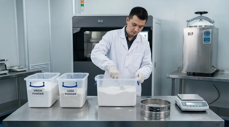 ¿Se puede reutilizar el polvo SLS? Sí, con la estrategia de tasa de renovación adecuada.