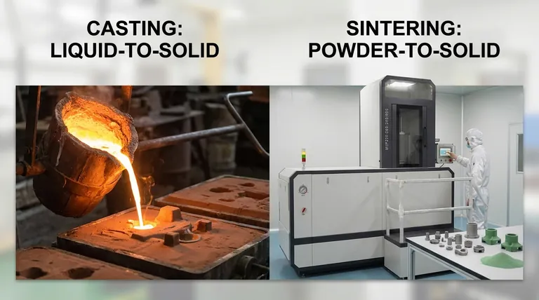 铸造和烧结有什么区别?为您的零件选择正确的制造工艺