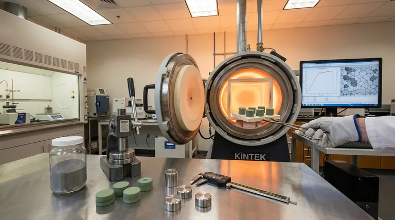 ما هو تأثير درجة حرارة التلبيد على الكثافة والصلابة؟ حسّن خصائص المواد الخاصة بك