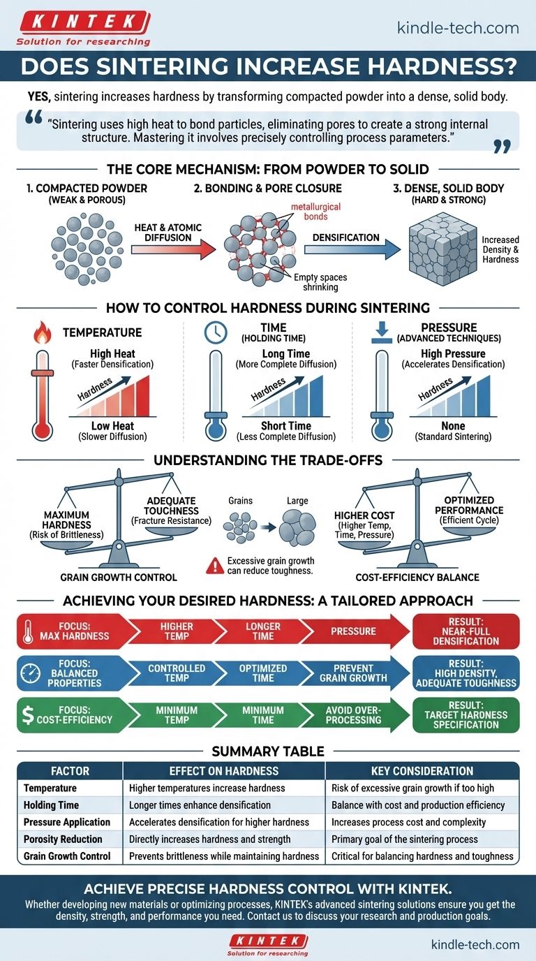 Does sintering increase hardness? Master the Process for Superior Material Strength Visual Guide