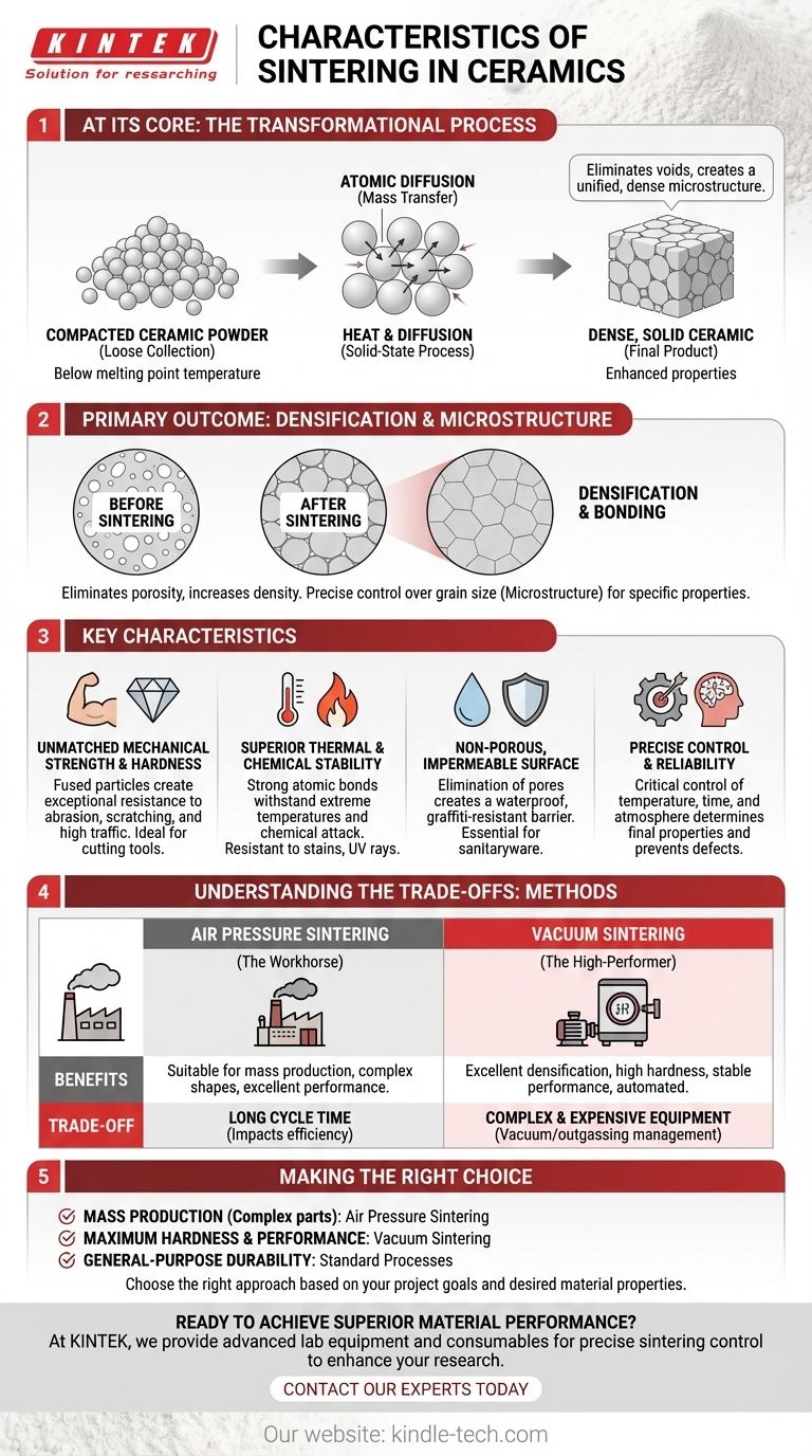 陶瓷烧结的特点是什么？解锁卓越的强度和耐用性 图解指南