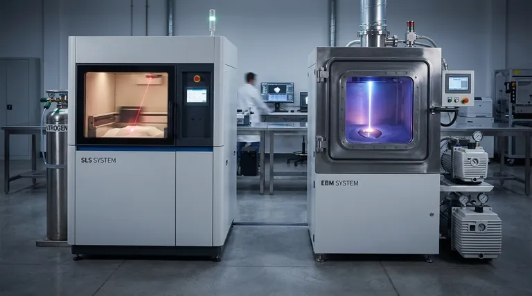 Qual é a diferença entre sinterização seletiva a laser e fusão por feixe de elétrons? Sinterização versus Fusão para Manufatura Aditiva