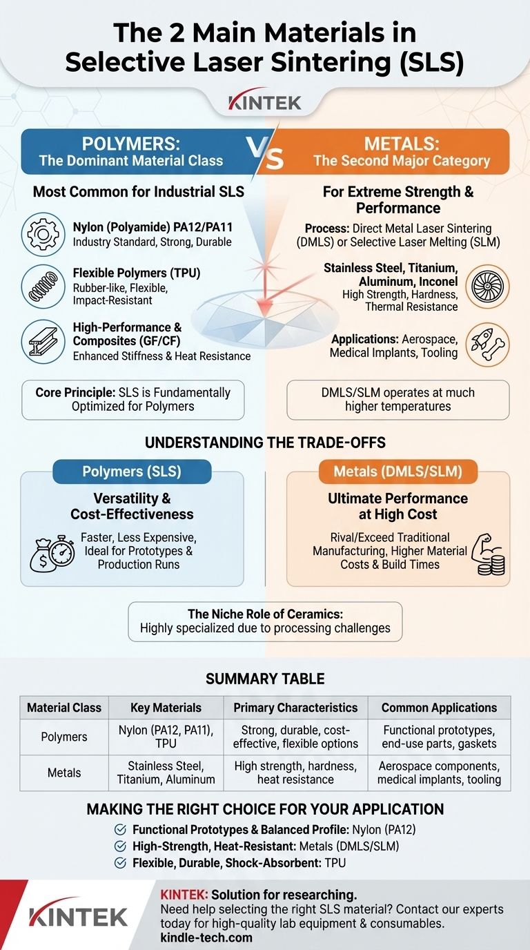 Quels sont les 2 principaux matériaux utilisés dans le processus de frittage laser sélectif ? Polymères contre métaux pour vos besoins en impression 3D Guide Visuel