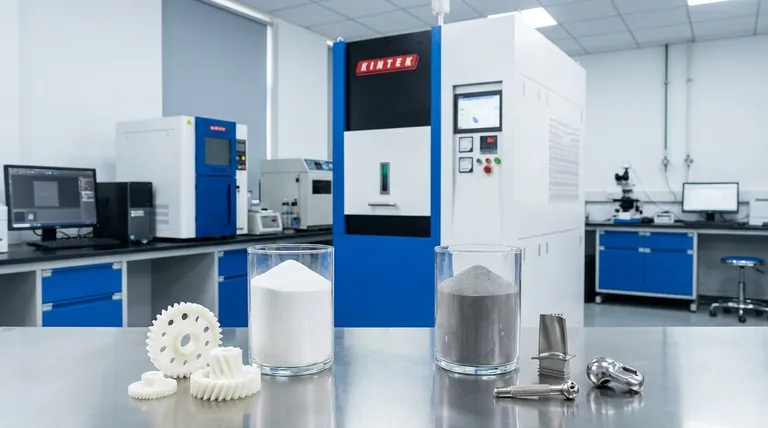 ما هما المادتان الرئيسيتان المستخدمتان في عملية التلبيد بالليزر الانتقائي؟ البوليمرات مقابل المعادن لاحتياجات الطباعة ثلاثية الأبعاد الخاصة بك