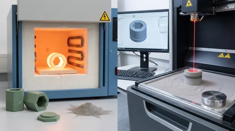 ما هو الفرق بين التلبيد التقليدي والتلبيد بالليزر الانتقائي؟ اختر مسار التصنيع الصحيح