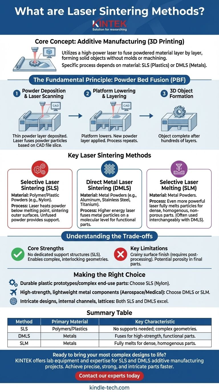 ما هي طرق التلبيد بالليزر؟ أطلق العنان للطباعة ثلاثية الأبعاد المعقدة باستخدام دمج الطبقة المسحوقة دليل مرئي