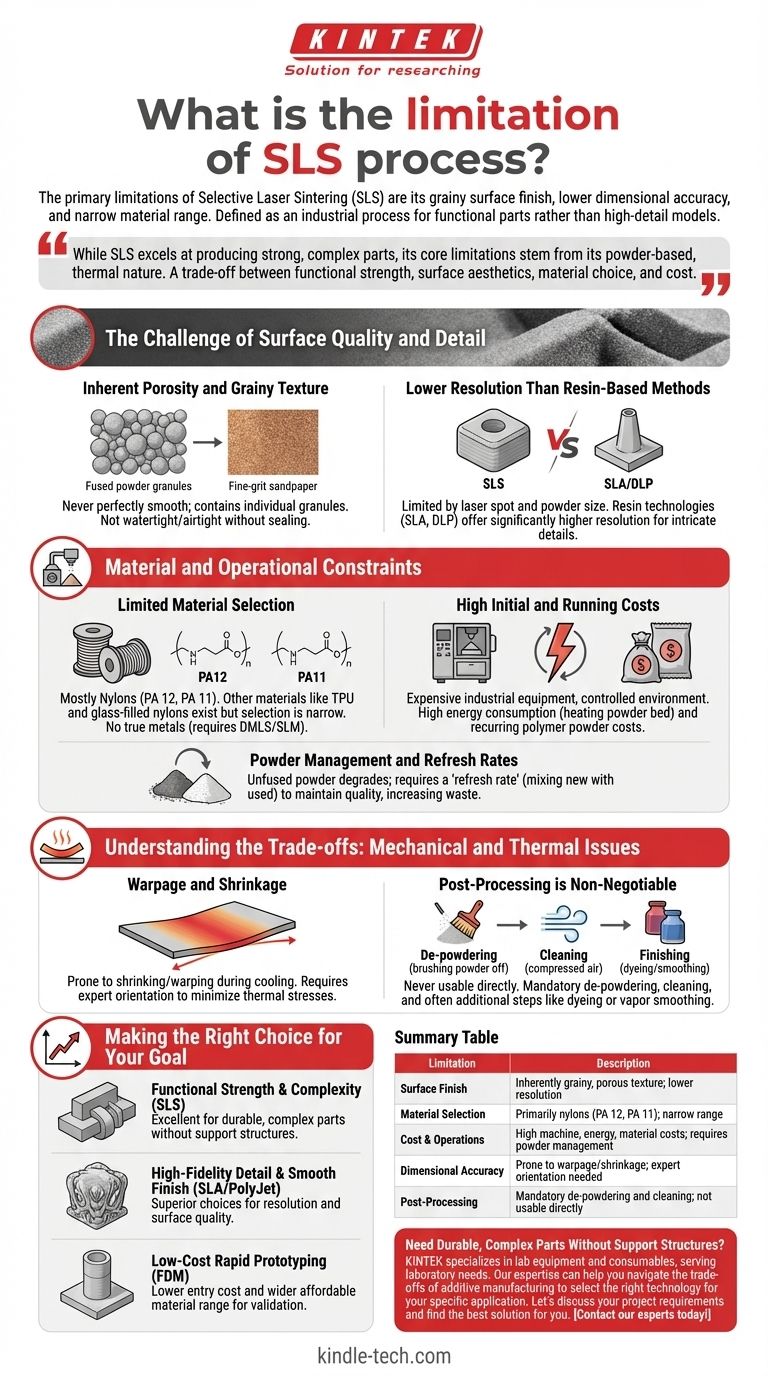 SLS工艺的局限性是什么？了解功能部件的关键权衡 图解指南