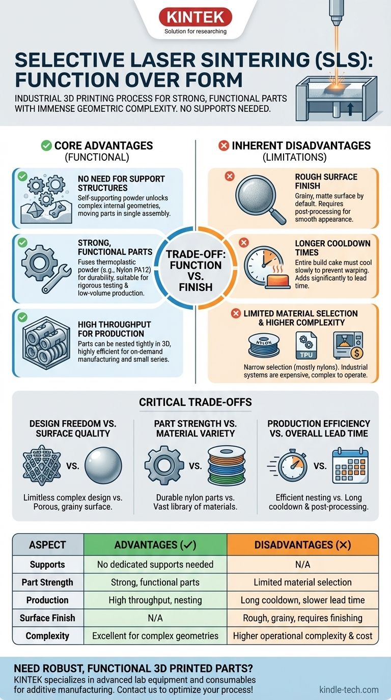Was sind die Vor- und Nachteile des Selektiven Lasersinterns (SLS)? Erschließen Sie funktionale Komplexität Visuelle Anleitung
