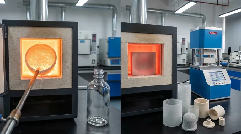 Стекло изготавливается методом спекания? Правда о том, как образуется стекло