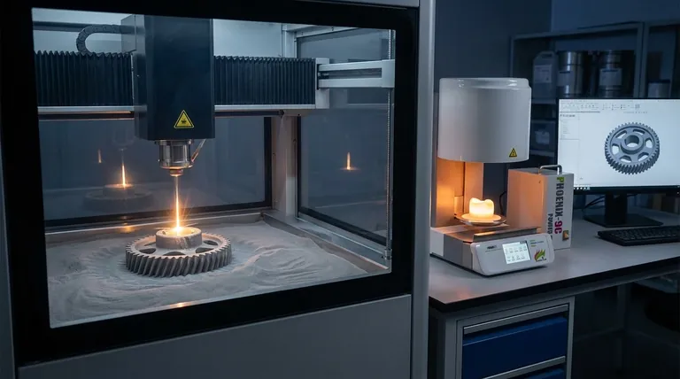 적층 제조에서 소결(sintering) 공정이란 무엇인가요? 분말 기반 3D 프린팅 가이드