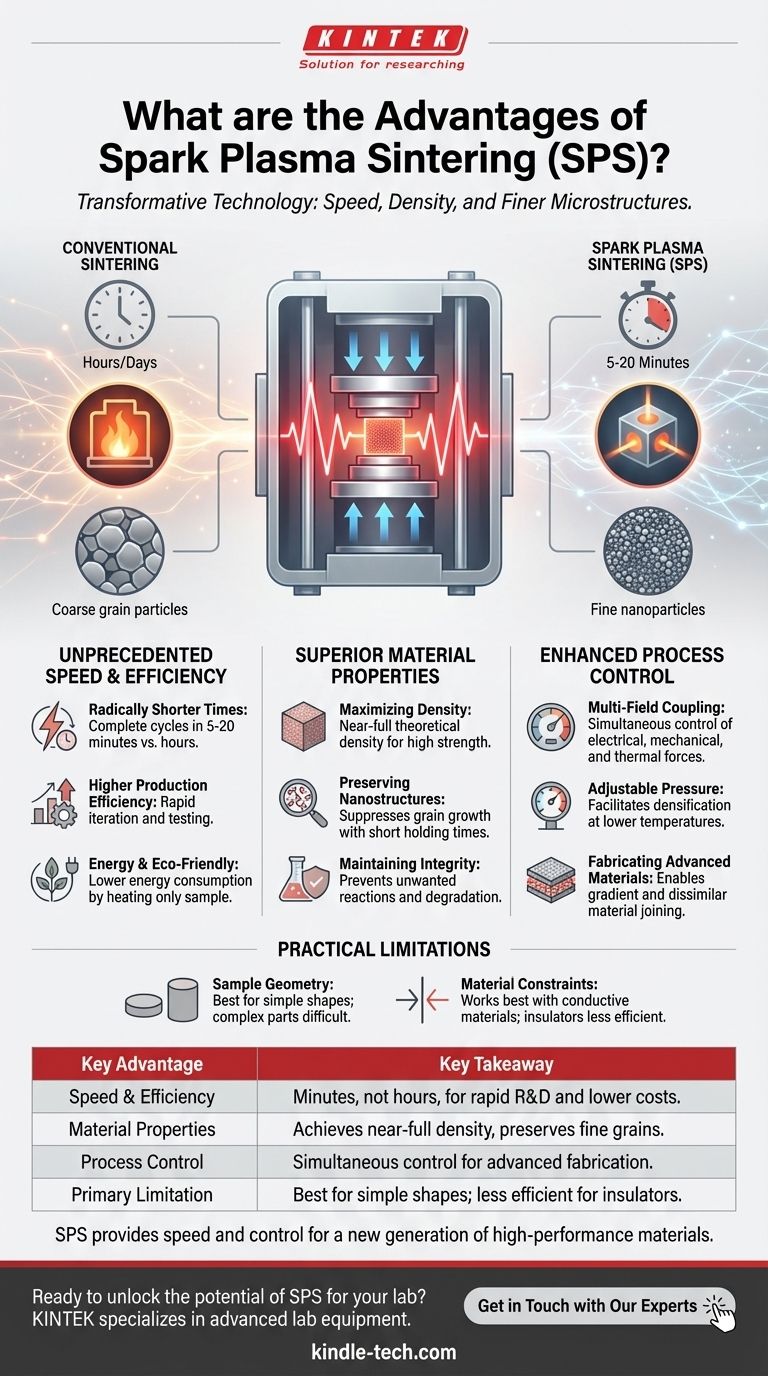 Quali sono i vantaggi di un SPS? Ottenere materiali superiori con velocità e controllo senza precedenti Guida Visiva